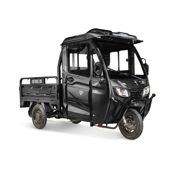 Грузовой электротрицикл Rutrike КАРГО Кабина 1500 60V1000W Черный