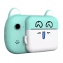 Детский фотоаппарат моментальной печати Print Camera MyRespect Котенок (Blue)