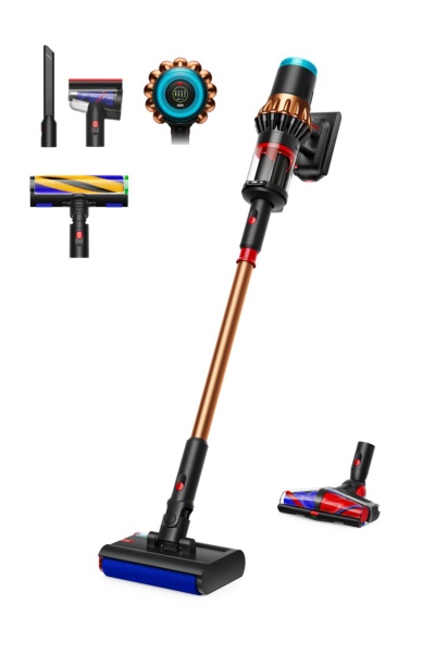 Вертикальный беспроводной пылесос Dyson V16S Piston Animal SV53-A Black/Copper + подставка