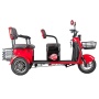 Электротрицикл Rutrike Gelbert Kappa 48V/60V 650Вт (Красный-3044)