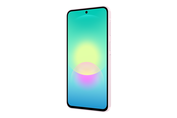 Смартфон Samsung Galaxy A27 8/256Gb Light Pink, розовый — на белом фоне