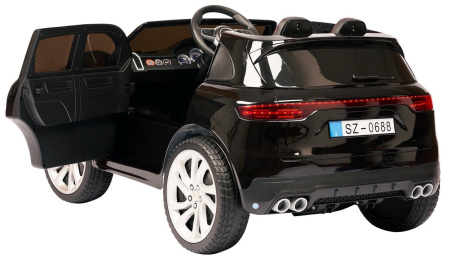 Детский электромобиль Джип Porsche Cayenne YPD7496 4x4 Черный краска