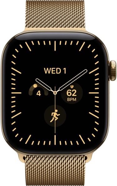 Apple Watch Series 12 42 мм Титан Radiant Gold GPS + Cellular