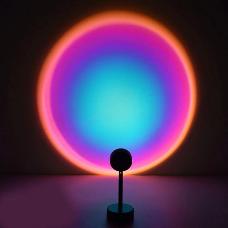 Sunset Lamp VAmobile Полноцветная профессиональная лампа заката с RGB и пультом