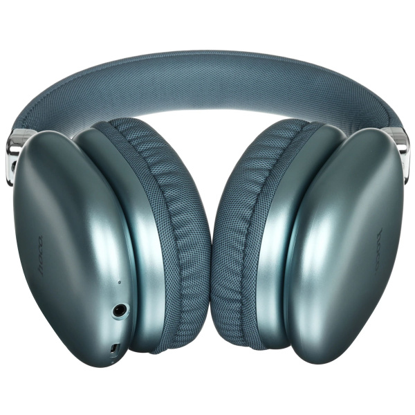 Беспроводные наушники накладные Hoco W35 Max Joy, Bluetooth, 800 мАч, синий Беспроводные наушники накладные Hoco W35 Max Joy, Bluetooth, 800 мАч, синий