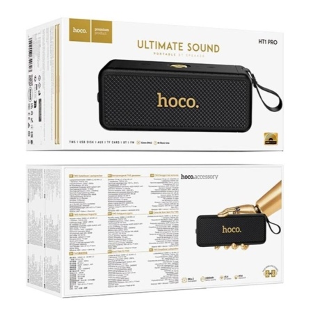 Колонка Hoco HT1 Pro Marquis Sports BT Speaker Black