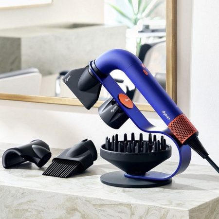 Фен для волос Dyson Supersonic HD18 R Pro Vinca Blue /Topaz Orange (без кейса)