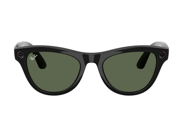 Умные очки Ray-Ban Meta Skyler Gen 1 RW4010 Shiny Black / G15 Green S52