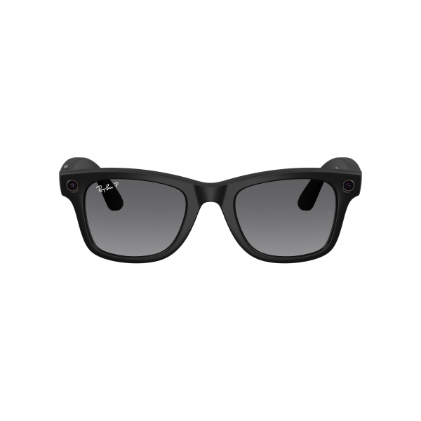 Ray‑Ban Meta Wayfarer Gen 2 RW4012 Matte Black / Polar Gradient Graphite, 50–22