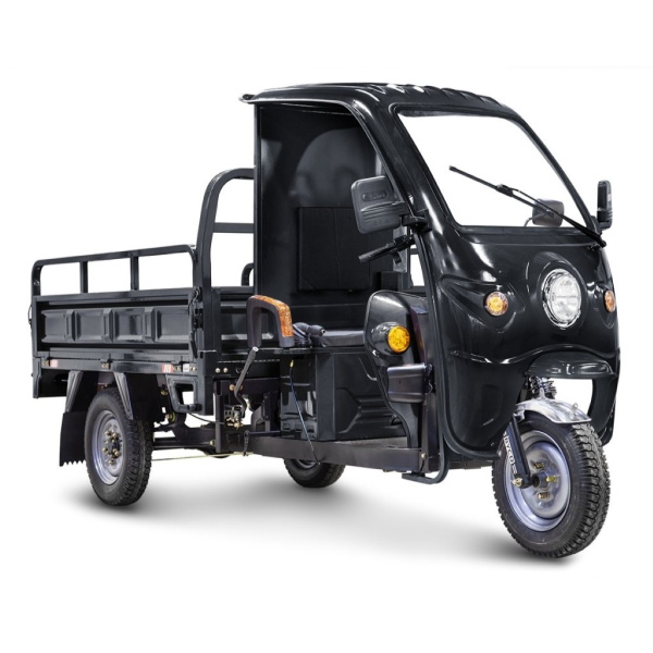 Грузовой электротрицикл Rutrike D4 NEXT КАБИНА 1800 60V1500W Черный