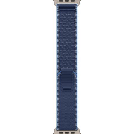 Apple Watch Ultra 3 GPS + Cellular 49mm Natural Titanium Case with Blue/Bright Blue Trail Loop - S/M (MEWR4) (США)