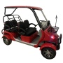 Гольфкар GreenCamel A40 (4 seats 2500W 225/40-10' литые) Красный