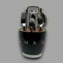 Подставка для столовых приборов SMEG (6 комплектов приборов в комплекте) Черный