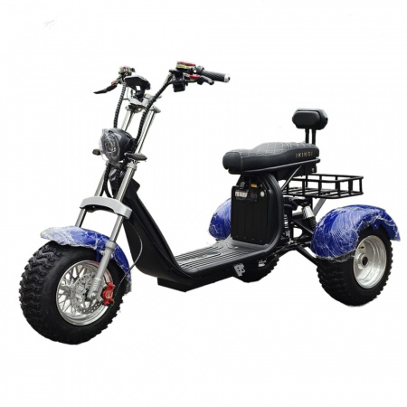Электротрицикл Ikingi M11 PRO Trike (Синий)