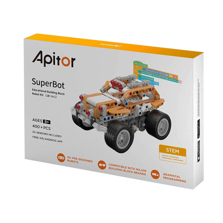Детский умный робот-конструктор Apitor SuperBot