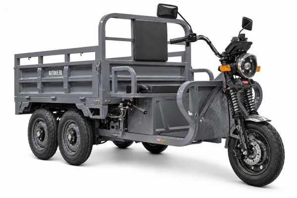 Грузовой электротрицикл Rutrike Каскад 1600 60V1500*2W (Серый-3296)