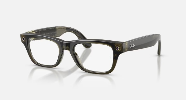Ray‑Ban Meta Blayzer Optics Gen 2 RW7001 8530 Dark Olive, 54–19