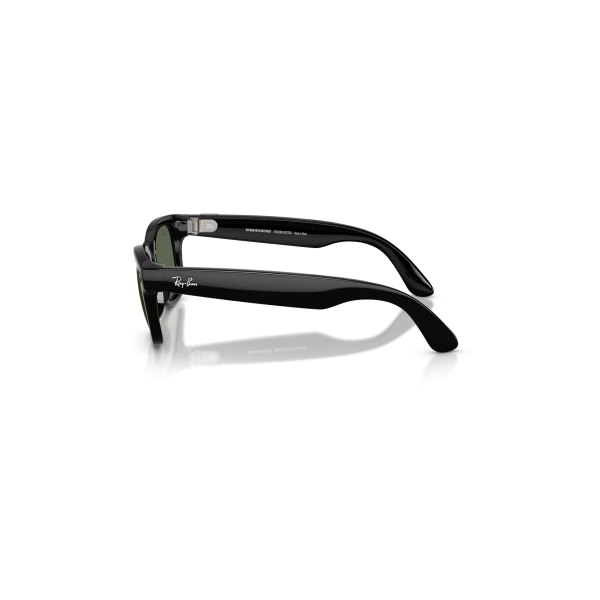 Ray‑Ban Meta Wayfarer Gen 2 RW4012 Shiny Black / G-15 Green, 53–22