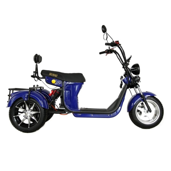 Электротрицикл Ikingi M13 Pro Trike Синий