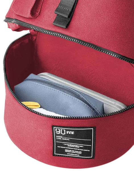 Рюкзак Xiaomi (Mi) 90 Points Chic Leisure Backpack (красный)