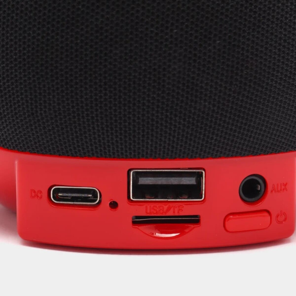 Беспроводная колонка голова медведя B6 Красный