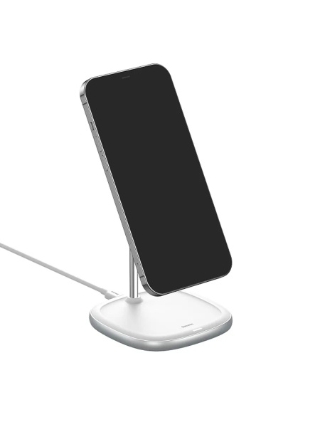 Беспроводное зарядное устройство Baseus Swan Wireless Charger (WXSW-02) White