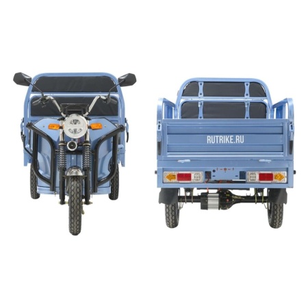 Грузовой электротрицикл Rutrike Вектор 1500 60V1200W (Серый-3235)