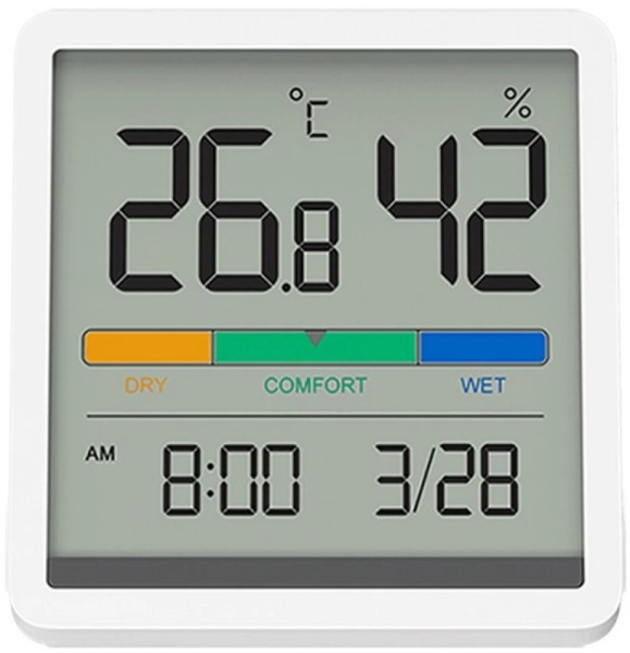 Термометр-гигрометр Xiaomi Miiiw Mute Thermometer And Hygrometer Clock (NK5235)