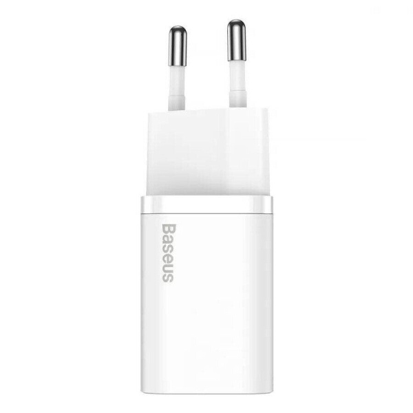 Сетевое зарядное устройство Baseus Super Si Quick Charger 1C 25W EU (CCSP020102) White