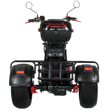 Электротрицикл Ikingi X12 Pro Trike (M12 Pro Trike) (Черный)