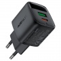 Сетевое зарядное устройство AceFast Charge A116 35W GaN (1 USB-C 1 USB-A)