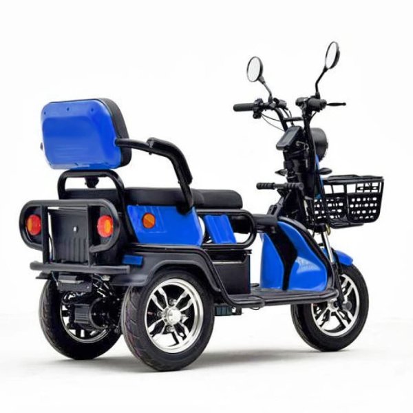 Трицикл GreenCamel Фродо X7 PRO (60V 800W R10, дифференциал) Синий