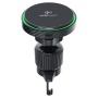 Автомобильный держатель с беспроводной зарядкой AceFast D33 15W QI2 Black