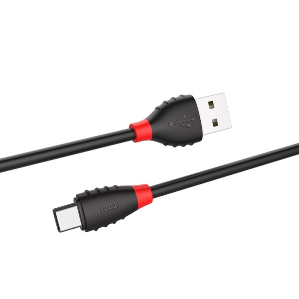 Кабель HOCO X27 Fast Charge Data Cable USB - Type-C 3A, 1.2m (Black)