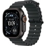 Apple Watch Ultra 3 GPS + Cellular 49mm Black Titanium Case with Black Ocean Band (MF0J4)