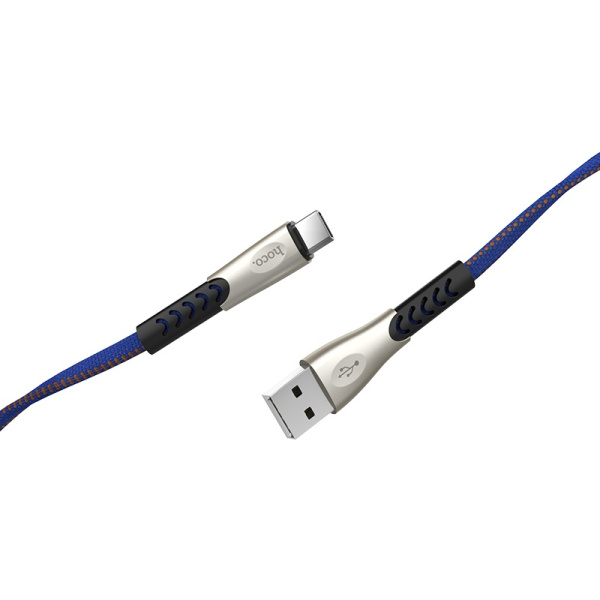 Кабель Hoco 1,2 м U48 (USB - Type-C) Blue