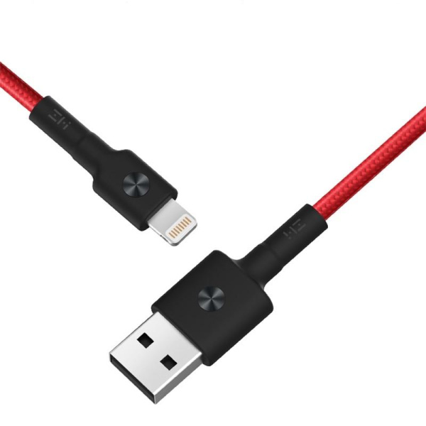 Кабель USB/Lightning Xiaomi ZMI MFi 200см Red AL833 (арт. 05043)