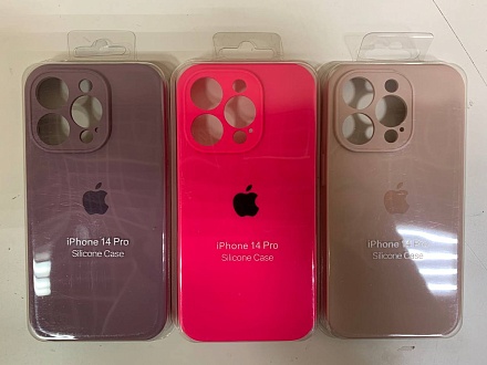 Чехол накладка Silicone Case для iPhone 14 Pro