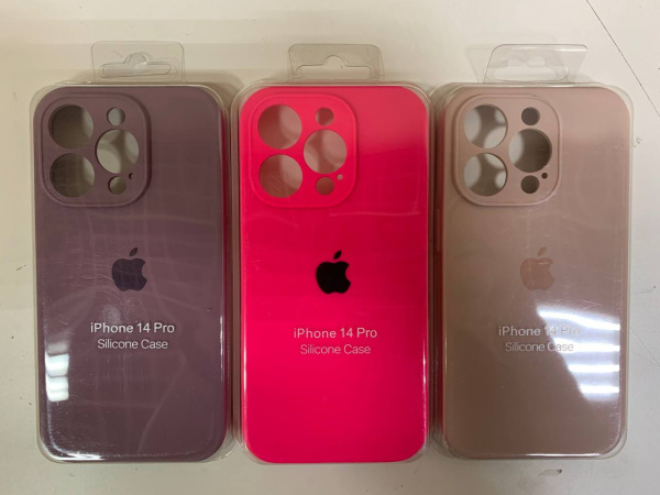 Чехол накладка Silicone Case для iPhone 14 Pro