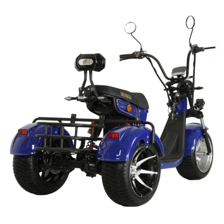 Электротрицикл Ikingi M13 Pro Trike Синий