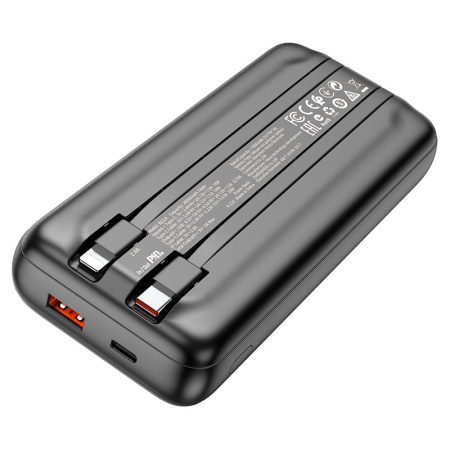 Внешний аккумулятор Power Bank BOROFONE BJ22A 20000mAh  (Черный)