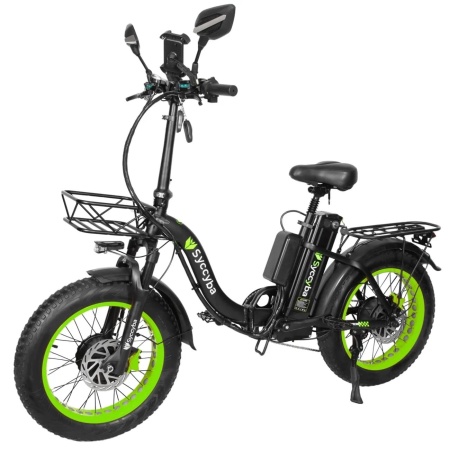 Электровелосипед Syccyba H2 Dual 15Ah Green