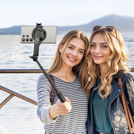 Монопод трипод HOCO K25 Sherkhan magnetic Black