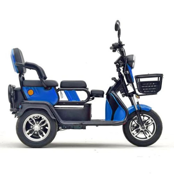 Трицикл GreenCamel Фродо X7 PRO (60V 800W R10, дифференциал) Синий