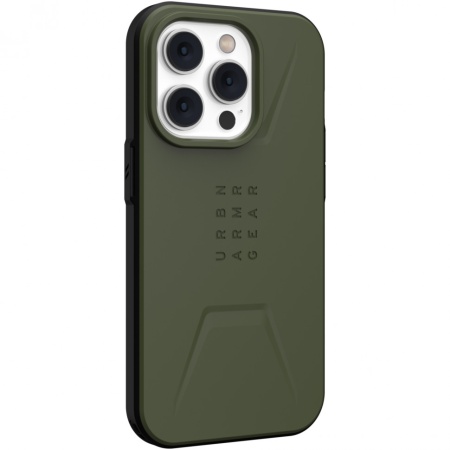 Чехол с поддержкой MAGSAFE Uag Civilian для iPhone 14 6.1", цвет оливковый (Olive Drab)