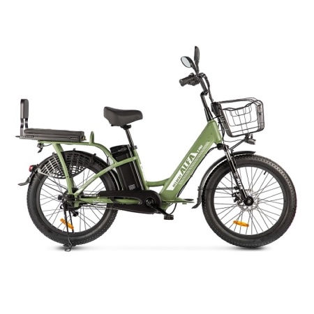 Электровелосипед Eltreco Gelbert ALFA 3 PRO (Зеленый-2936)
