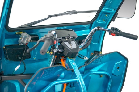 Грузовой электротрицикл Rutrike Глобус NEXT 1500 60V1200W (Темно-зеленый-3288)