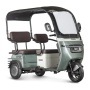 Электротрицикл Rutrike Gelbert Sarin 48V/60V 1000Вт (Серо-белый-3055)