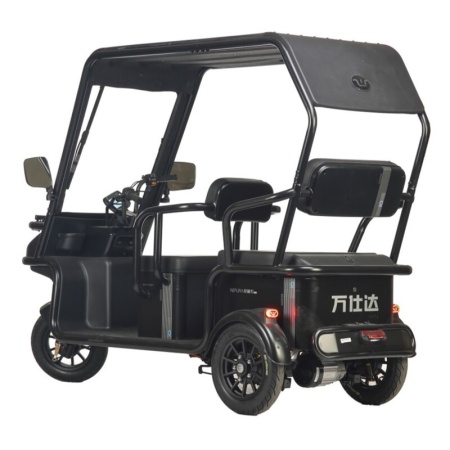 Электротрицикл Wanshida NIPLA 570 60V 1000Вт (Черный-3088)