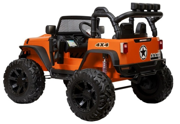 Детский электромобиль Jeep JC 666 24V Оранжевый